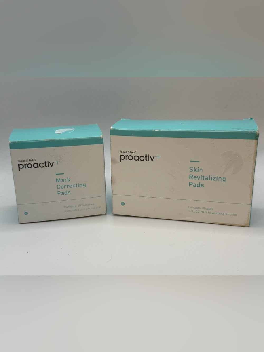 Rodan + Fields Proactiv+ skin revitalizing and mark correcting pads, sealed